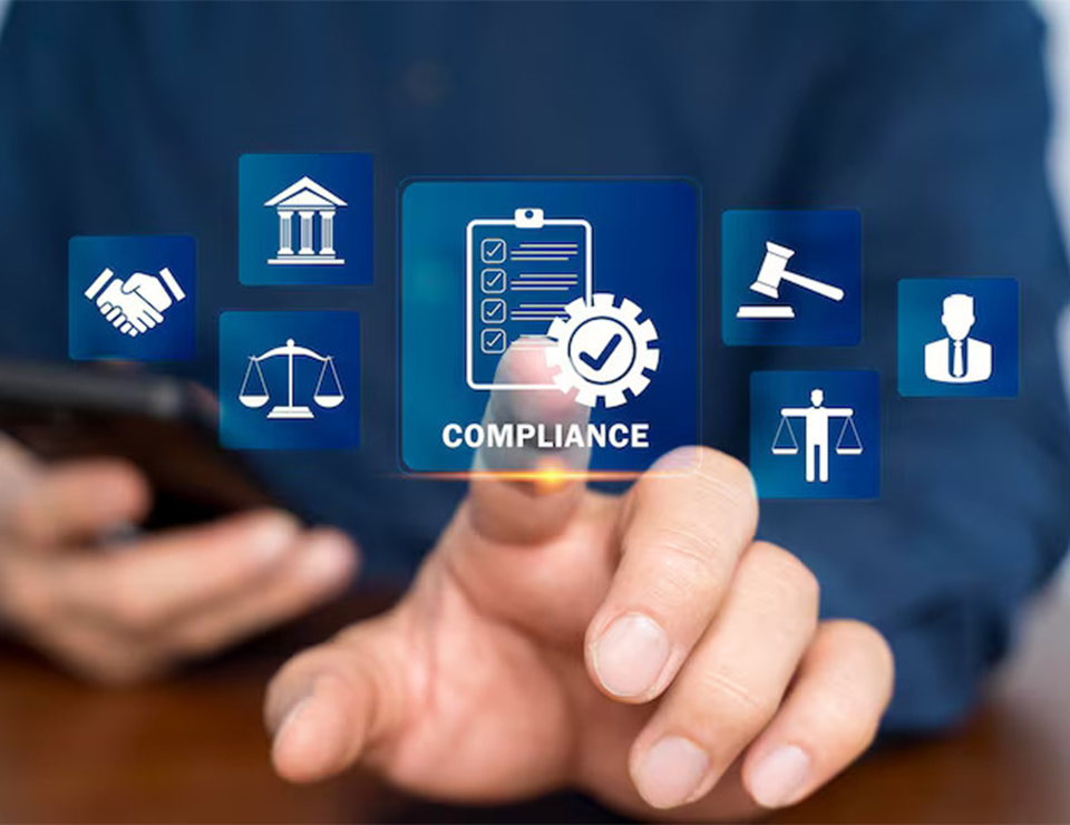Property compliance check and monitoring